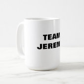 Tasse de Jeremy d'équipe (Devant gauche)