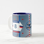 Tasse de Jersey d'équipe de hockey de glace (Devant gauche)
