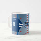 Tasse de Jersey d'équipe de hockey de glace (Devant gauche)