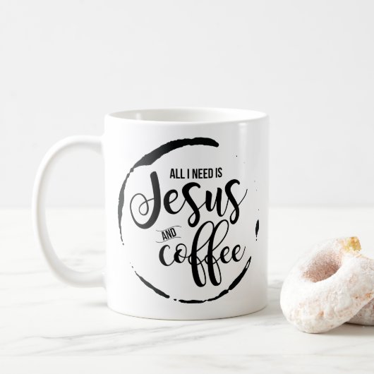 Tasse de Jésus et de café (Avec donut)