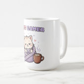 Tasse de jeu confortable – Chat de jeu mignon et d (Devant droit)