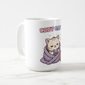 Tasse de jeu confortable – Chat de jeu mignon et d (Devant gauche)