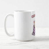 Tasse de jeu confortable – Chat de jeu mignon et d (Gauche)