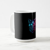 Tasse de jeu crâne de bogue cybernétique - SYSTEM_ (Devant gauche)