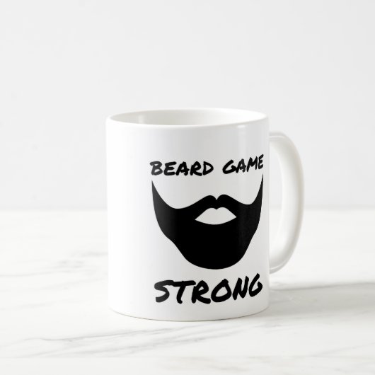 Tasse de jeu de barbe (Devant droit)