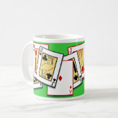 Tasse de jeu de carte (Devant gauche)