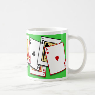 Tasse de jeu de carte