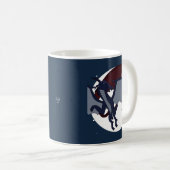 Tasse de jeu de dragon de lune de fantasy mythique (Devant droit)
