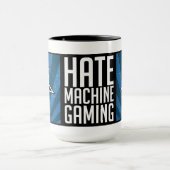 Tasse de jeu de machine de haine - bleu de (Centre)