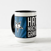 Tasse de jeu de machine de haine - bleu de (Devant gauche)