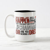 Tasse de jeu de machine de haine - chevalerie (Gauche)