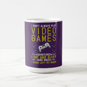 Tasse de jeu rétro avec citation drôle de joueur