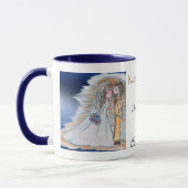 Tasse de jeunes mariés de JustMarried (Gauche)
