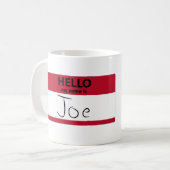 Tasse de Joe (Devant gauche)