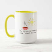 Tasse de Joe de matin (Gauche)