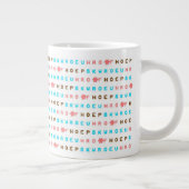 Tasse de joie d'espoir d'amour de Steno (Droite)