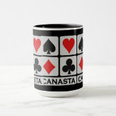 Tasse de joueur de canasta - choisissez le style (Centre)