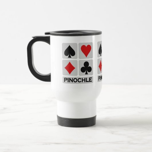 Tasse de joueur de Pinochle - choisissez le style (Gauche)