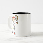 Tasse de joueur de tennis de garçon (Devant gauche)