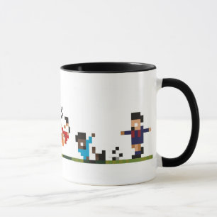 Tasse de joueurs de football - le football
