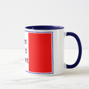 Tasse de jour de bastille de devise de révolution