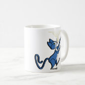 Tasse de jour de houx de Purrrfect (Devant droit)