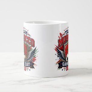 Tasse de jour de match de l'équipe Maroc 2026 pour