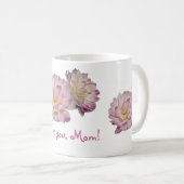 Tasse de jour de mères de dahlia (Devant droit)