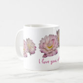 Tasse de jour de mères de dahlia (Devant gauche)