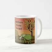 Tasse de jour de mères d'éléphant (Devant droit)