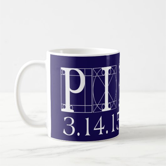 Tasse de jour de pi (Gauche)