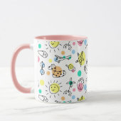 Tasse de jour de plage fantaisiste (Gauche)