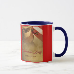 TASSE de JOUR de VÉTÉRANS - customisée -