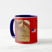 TASSE de JOUR de VÉTÉRANS - customisée - (Devant gauche)