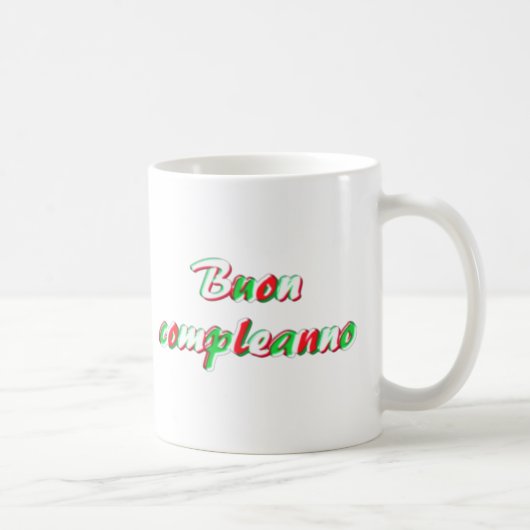 Tasse de joyeux anniversaire (Droite)