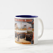 Tasse de jubilé de troubadour du Maine (Devant droit)