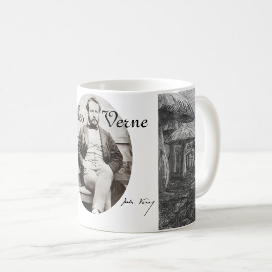Tasse de Jules Verne (Devant droit)