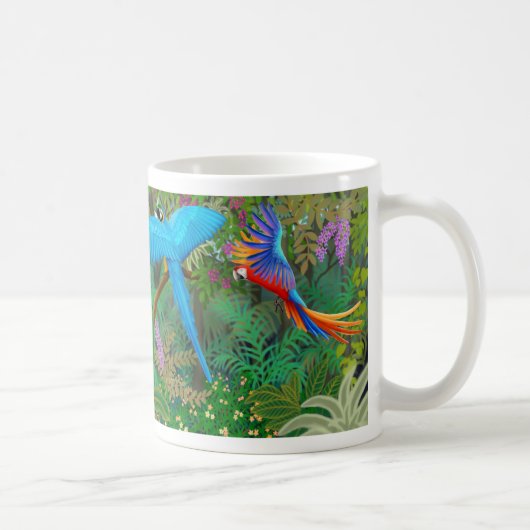 Tasse de jungle d'ara (Droite)