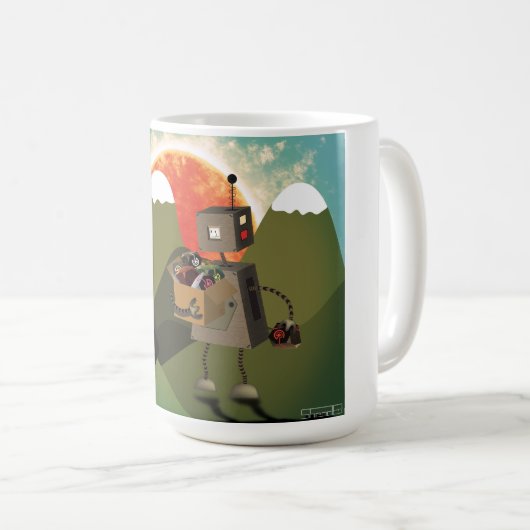 Tasse de Junkybot (Devant droit)