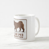Tasse de juridiction de Shar Pei (Devant droit)