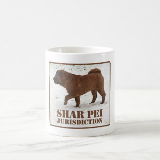 Tasse de juridiction de Shar Pei