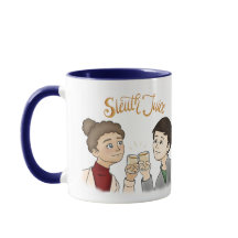 Tasse de jus de détective