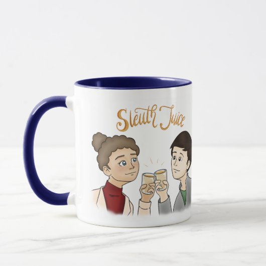 Tasse de jus de détective (Gauche)