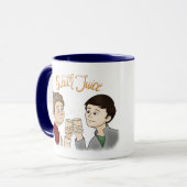 Tasse de jus de détective (Devant gauche)