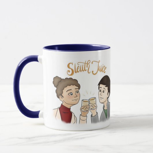 Tasse de jus de détective (Gauche)