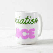 Tasse de jus de dissociation (Devant droit)