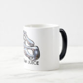 Tasse de jus d'haricot du chrome G (Devant droit)