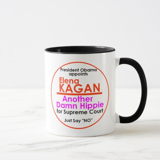 Tasse de justice d'Elena Kagan (Droite)