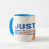 Tasse de justice.  Ruth Bader "Badass" Ginsburg (Devant gauche)
