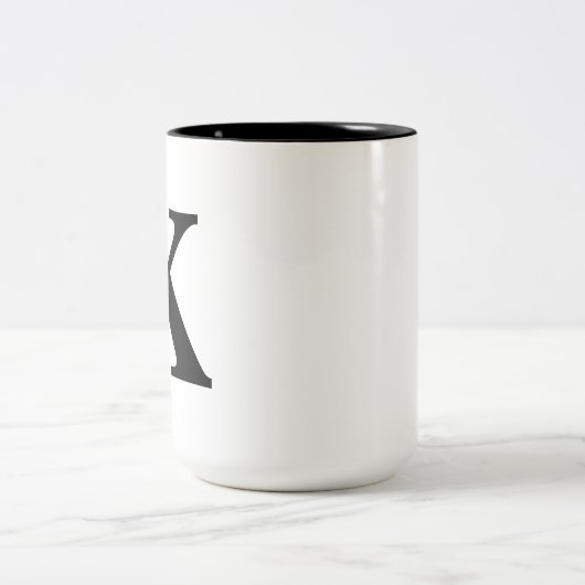 Tasse de "K" (Centre)